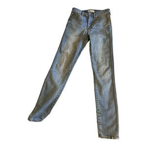 Madewell 10” High Riser Skinny Blue Jean Size 25"